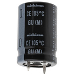 Nichicon 68μF Aluminium Electrolytic Capacitor 400V dc, Snap-In - LGU2G680MELY