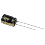 Nichicon 10μF Electrolytic Capacitor 50V dc, Through Hole - UPS1H100MDD