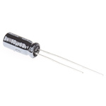 Nichicon 10μF Aluminium Electrolytic Capacitor 63V dc, Radial, Through Hole - UVR1J100MDD