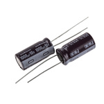 Nichicon 1000μF Aluminium Electrolytic Capacitor 10V dc, Radial, Through Hole - UPM1A102MPD