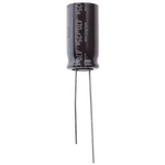 Nichicon 470μF Aluminium Electrolytic Capacitor 25V dc, Radial, Through Hole - UPM1E471MPD