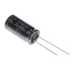 Rubycon 1000μF Aluminium Electrolytic Capacitor 35V dc, Radial, Through Hole - 35ZL1000MEFC12.5X25