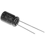 Rubycon 100μF Aluminium Electrolytic Capacitor 50V dc, Radial, Through Hole - 50ZL100MEFC8X11.5