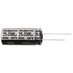 Rubycon 22μF Aluminium Electrolytic Capacitor 50V dc, Radial, Through Hole - 50RX3022M8X11.5