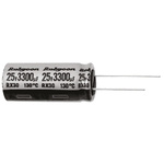 Rubycon 47μF Aluminium Electrolytic Capacitor 63V dc, Radial, Through Hole - 63RX3047M10X12.5