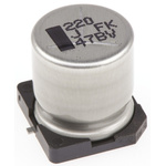 Panasonic 220μF Aluminium Electrolytic Capacitor 63V dc, Surface Mount - EEVFK1J221Q