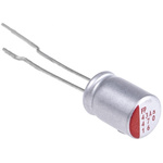Nichicon 47μF Polymer Aluminium Solid Electrolytic Capacitor 16V dc, Radial, Through Hole - RNS1C470MDS1JX