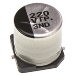 Panasonic 220μF Aluminium Electrolytic Capacitor 35V dc, Surface Mount - EEETP1V221AP