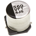 Panasonic 560μF Aluminium Electrolytic Capacitor 35V dc, Surface Mount - EEEFT1V561AP