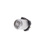 NIC Components 1μF Aluminium Electrolytic Capacitor 50V dc, Surface Mount - NACE1R0M50V4X5.5TR13F
