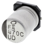 Nichicon 470μF Aluminium Electrolytic Capacitor 16V dc, Surface Mount - UUD1C471MNL1GS