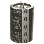 Cornell-Dubilier 2200μF Aluminium Electrolytic Capacitor 63V dc, Snap-In - SLP222M063C3P3