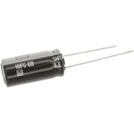 Panasonic 100μF Electrolytic Capacitor 10V dc, Through Hole - EEUEB1A101