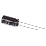 Panasonic 220μF Aluminium Electrolytic Capacitor 35V dc, Radial, Through Hole - EEUEB1V221