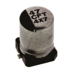 Panasonic 47μF Aluminium Electrolytic Capacitor 16V dc, Surface Mount - EEEFT1C470AR