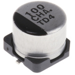 Panasonic 100μF Electrolytic Capacitor 16V dc, Surface Mount - EEEHA1C101WP