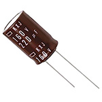 CHEMI-CON 220μF Aluminium Electrolytic Capacitor 160V dc, Radial, Through Hole - EKXJ161ELL221ML25S