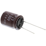 CHEMI-CON 47μF Aluminium Electrolytic Capacitor 400V dc, Radial, Through Hole - EKXJ401ELL470ML20S