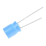 Nichicon 220μF Aluminium Electrolytic Capacitor 25V dc, Radial, Through Hole - UBT1E221MPD8