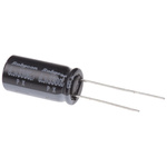 Rubycon 3300μF Aluminium Electrolytic Capacitor 6.3V dc, Radial, Through Hole - 6.3PX3300MEFC10X20