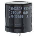 EPCOS 680μF Aluminium Electrolytic Capacitor 450V dc, Snap-In - B43508A5687M000