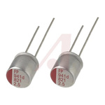 Nichicon 1000μF Polymer Capacitor 6.3V dc, Through Hole - RL80J102MDN1KX