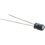 Panasonic 4.7μF Aluminium Electrolytic Capacitor 25V dc, Radial, Through Hole - ECEA1EKS4R7