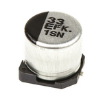 Panasonic 33μF Aluminium Electrolytic Capacitor 25V dc, Surface Mount - EEEFK1E330AP
