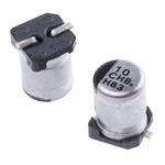 Panasonic 10μF Aluminium Electrolytic Capacitor 16V dc, Surface Mount - EEEHB1C100AR