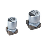 Nichicon 10μF Aluminium Electrolytic Capacitor 50V dc, Surface Mount - UUD1H100MCL1GS