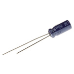 Panasonic 4.7μF Aluminium Electrolytic Capacitor 100V dc, Radial, Through Hole - ECA2AM4R7