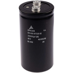 EPCOS 0.22F Aluminium Electrolytic Capacitor 40V dc, Screw Terminal - B41456B7220M000