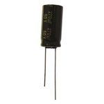 Panasonic 270μF Aluminium Electrolytic Capacitor 50V dc, Radial, Through Hole - EEUFM1H271