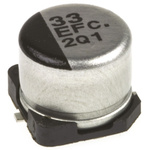 Panasonic 33μF Electrolytic Capacitor 25V dc, Surface Mount - EEEFC1E330P