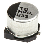 Panasonic 10μF Electrolytic Capacitor 50V dc, Surface Mount - EEEFC1H100P