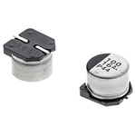 Panasonic 100μF Aluminium Electrolytic Capacitor 16V dc, Surface Mount - EEE1CA101P