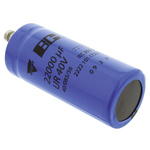 Vishay 22000μF Aluminium Electrolytic Capacitor 40V dc, Screw Terminal - MAL210117223E3