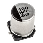 Panasonic 100μF Aluminium Electrolytic Capacitor 50V dc, Surface Mount - EEEFP1H101AP