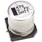 Panasonic 470μF Aluminium Electrolytic Capacitor 35V dc, Surface Mount - EEVFK1V471Q