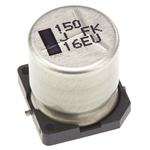 Panasonic 150μF Aluminium Electrolytic Capacitor 63V dc, Surface Mount - EEVFK1J151Q