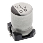 Nichicon 10μF Aluminium Electrolytic Capacitor 35V dc, Surface Mount - UCW1V100MCL1GS