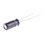 Nichicon 22μF Aluminium Electrolytic Capacitor 35V dc, Radial, Through Hole - UPW1V220MDD