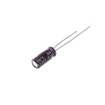 Nichicon 22μF Aluminium Electrolytic Capacitor 50V dc, Radial, Through Hole - UPW1H220MDD