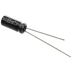 Panasonic 100μF Aluminium Electrolytic Capacitor 16V dc, Radial, Through Hole - ECA1CHG101