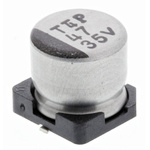Nichicon 47μF Aluminium Electrolytic Capacitor 35V dc, Surface Mount - UWT1V470MCL1GS