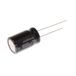 Nichicon 1000μF Aluminium Electrolytic Capacitor 35V dc, Radial, Through Hole - UVY1V102MHD