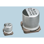 Nichicon 220μF Aluminium Electrolytic Capacitor 10V dc, Surface Mount - UWX1A221MCL1GB