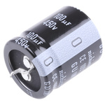 Nichicon 100μF Aluminium Electrolytic Capacitor 450V dc, Snap-In - LGU2W101MELA