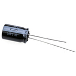 Panasonic 2200μF Aluminium Electrolytic Capacitor 10V dc, Radial, Through Hole - EEUHD1A222