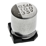 CHEMI-CON 100μF Aluminium Electrolytic Capacitor 35V dc, Surface Mount - EMVA350ARA101MF80G